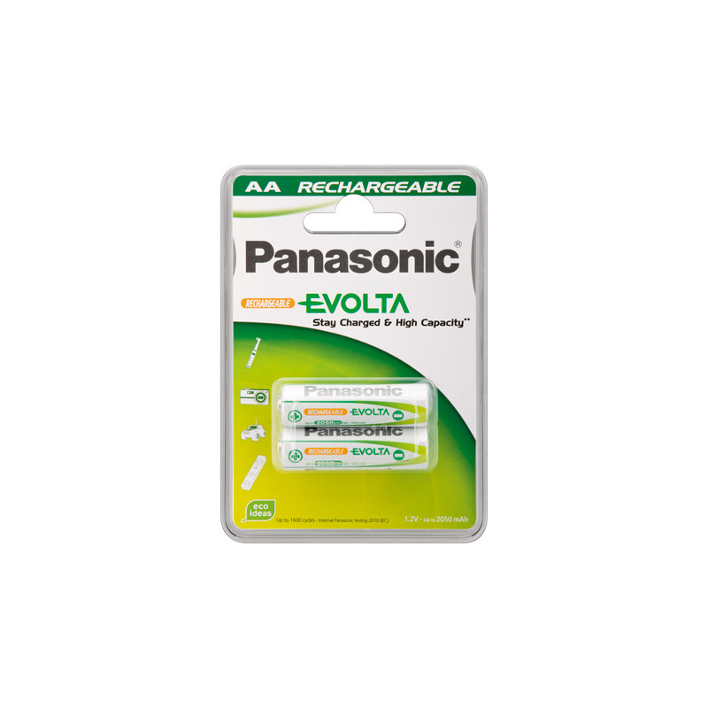 Pila panasonic 2 pz. stilo infinium ricaricabile stilo p6i