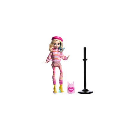 Mattel hxj05 monster high x wednesday: enid multicolore [hxj05]