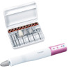 Set manicure beurer mp 52 15000rpm bianco/viola 7pz [57003]