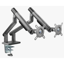 Supporto alterzone arm duo per doppio monitor 17-32" max