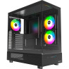 Case montech xr rgb midi-tower atx nero [xr (b)]