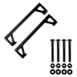 Staffa di montaggio stealkey customs sk-uni per ventola in acciaio