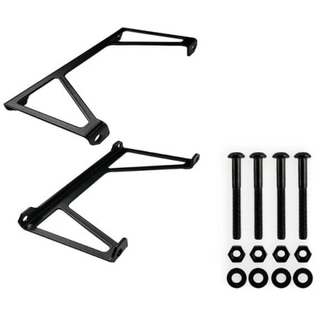 Staffa di montaggio stealkey customs sk-uniper ventola in acciaio