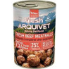 Cibo secco arquivet polpette di manzo fresco in salsa 400g