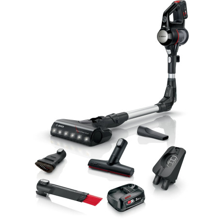 Aspirapolvere bosch bcs712xxl, a bastone 0.3l nero [bcs712xxl]