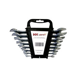 Chiavi fisse acciaio cromo vanadio 6/22 pz. 8 doc 04428 [doc ]