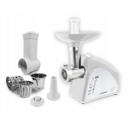 Tritacarne elettrico esperanza ekm034 2200w grigio [ekm034]