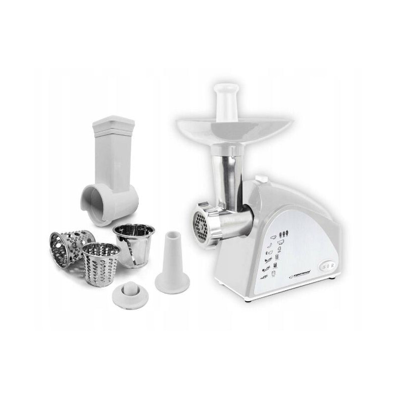 Tritacarne elettrico esperanza ekm034 2200w grigio [ekm034]