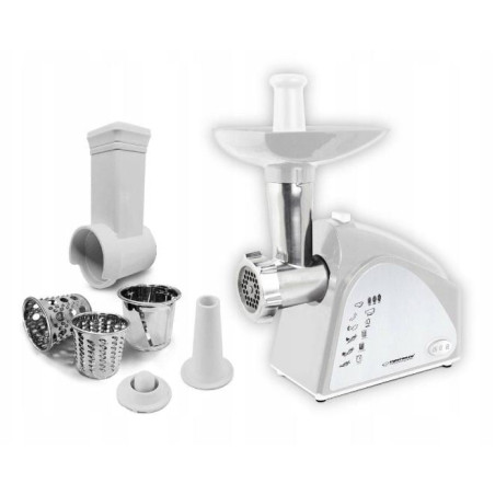 Tritacarne elettrico esperanza ekm034 2200w grigio [ekm034]