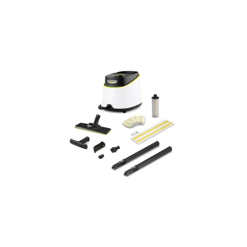 Pulitore a vapore karcher sc 3 deluxe 1l 2.2m 1900w bianco [1.513-430.0]
