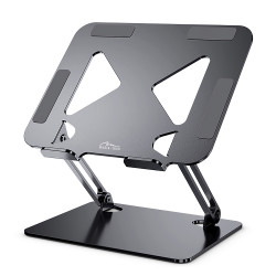 Supporto notebook media-tech mt2661 regolabile ed ergonomico