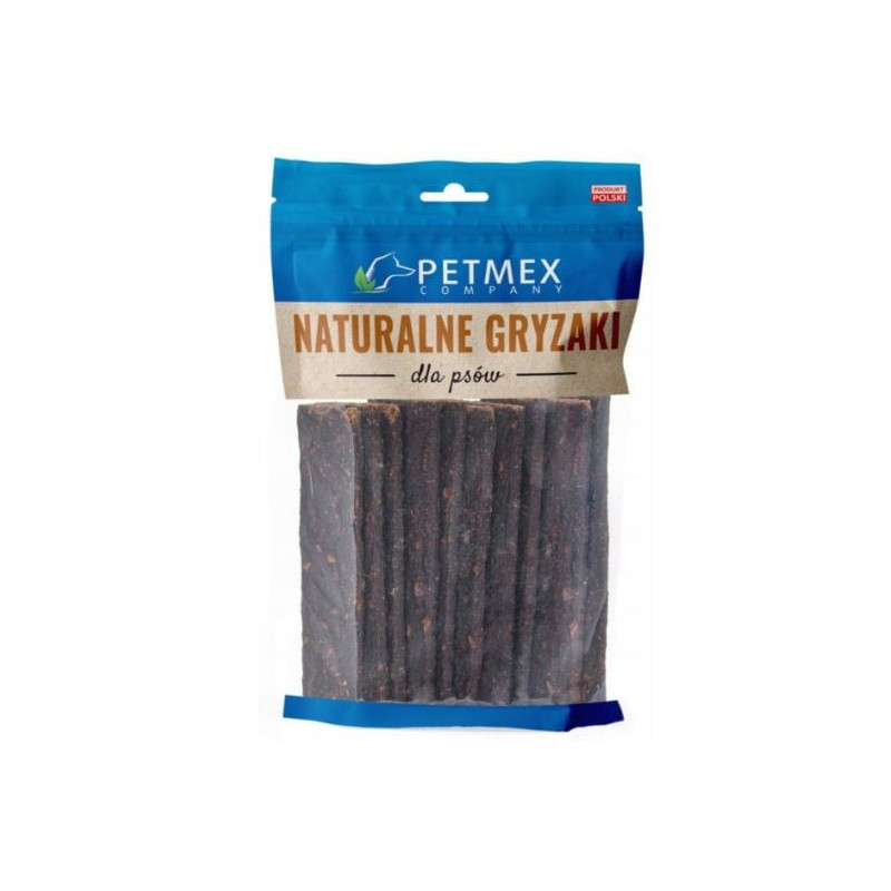 Mangime petmex snack per cani: strisce di cinghiale - 200g