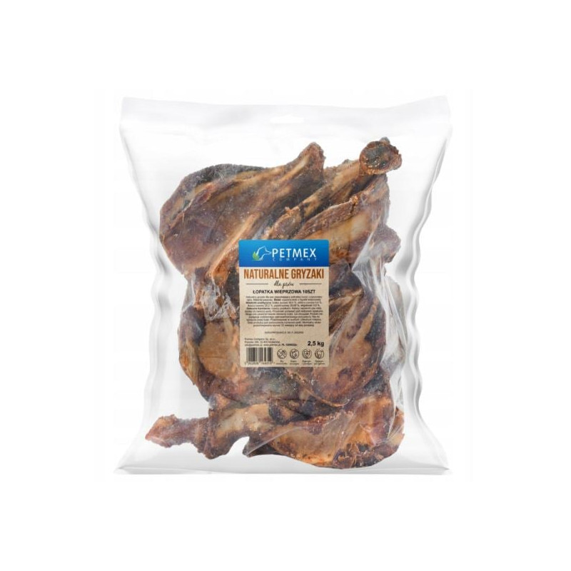 Mangime petmex dolcetto per cani: spalla di maiale - 10pz