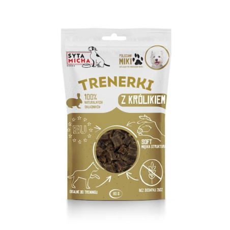 Mangime secco syta micha trainers con coniglio per cani 80g