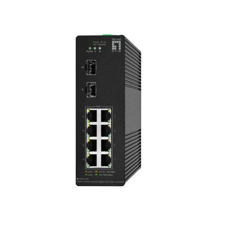 Switch levelone igs-2110p gestito l2 10 porte gigabit ethernet