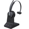 Cuffia yealink headset wh64 hybrid mono teams wireless bluetooth