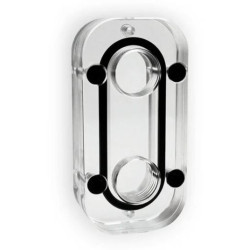 Piastra watercooling stealkey customs cubetube 2xg1/4" 60mm