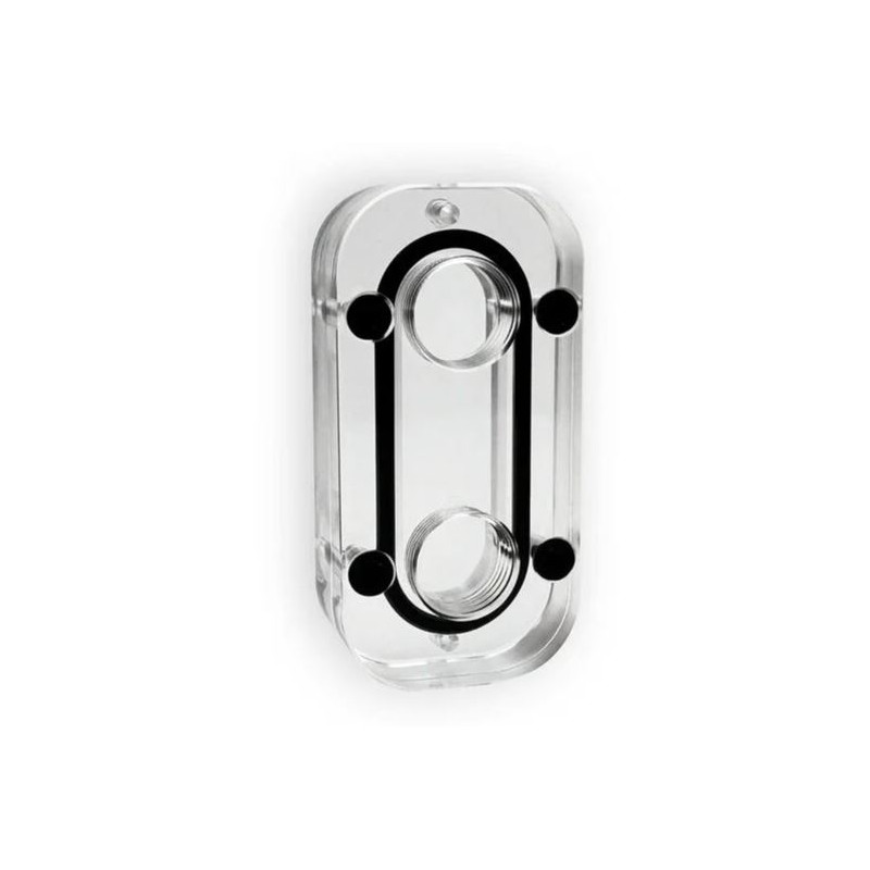 Piastra watercooling stealkey customs cubetube 2xg1/4" 60mm