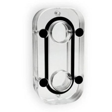 Piastra watercooling stealkey customs cubetube 2xg1/4" 60mm