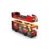 Gioco da costruzione lego city autobus a due piani roso 384pz [60407]