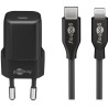 Caricatore goobay per smartphone 30w 3a usb-c nero 1pz [64574]