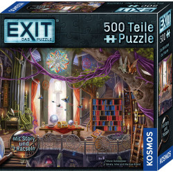 Puzzle kosmos exit das la biblioteca dei sogni 500pz multicolore