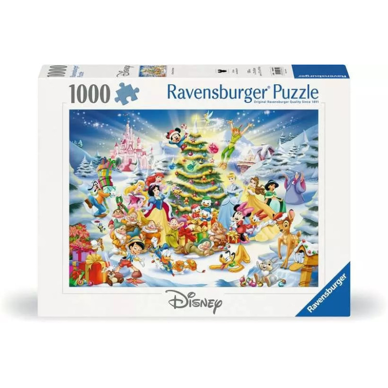 Puzzle ravensburger natale disney 1000-pezzi [12000651]