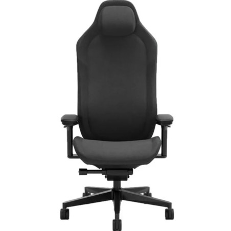 Sedia da gioco fractal design refine fabric dark nero