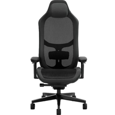 Sedia da gaming fractal design refine mesh dark nero