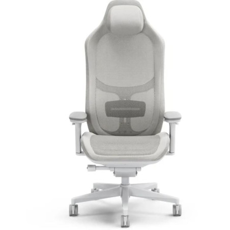 Sedia da gioco fractal design refine mesh light grigio chiaro