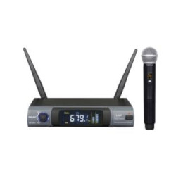 Microfono karma 8300 palmare uhf wireless nero