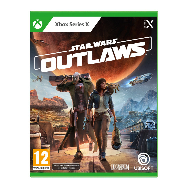 Videogioco ubisoft star wars outlaws xbox series x