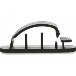 Gestione cavi inline con nastro adesivo 5.4cm nero