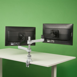 Supporto da scrivania r-go tools per 2 monitori 24''-32''