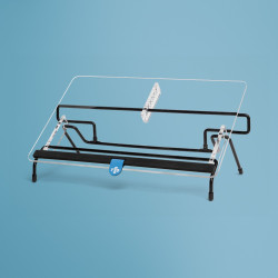 Porta documenti r-go tools flex read ergonomico poggiapolsi trasp