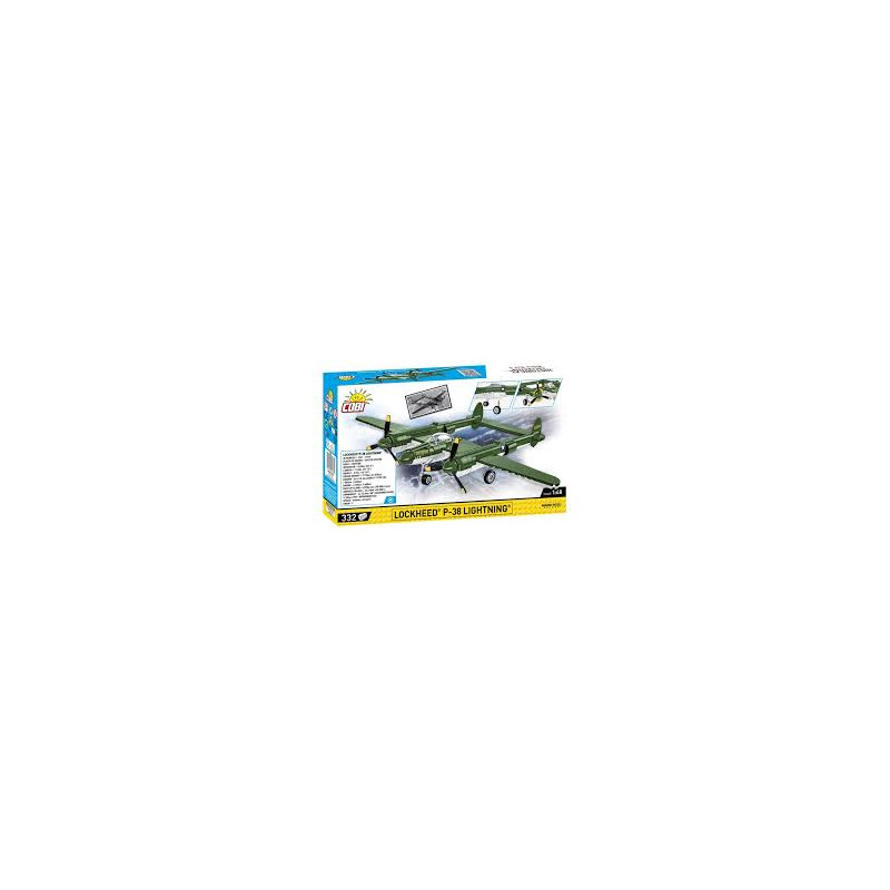 Cobi klocki historical collection lockheed p-38 lightning 1:48