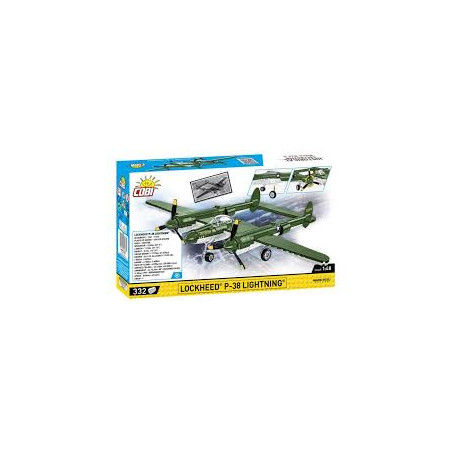 Cobi klocki historical collection lockheed p-38 lightning 1:48