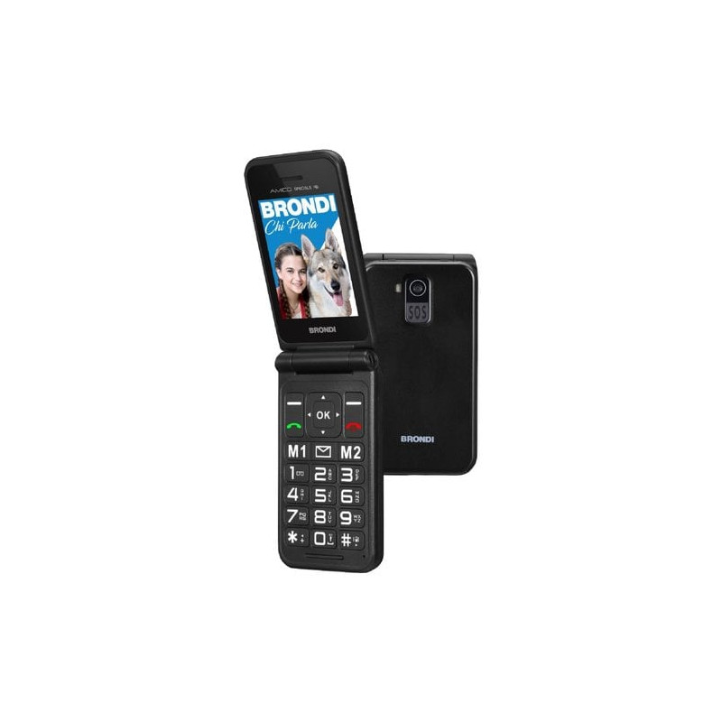 Cellulare brondi speciale 4g dual sim 2.8''/2mp/bluetooth