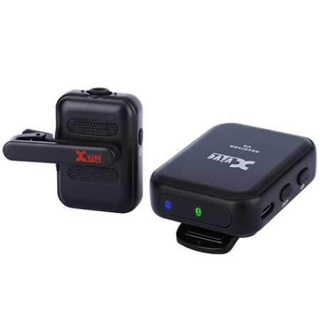 Kit microfoni xvive u6 compact wireless mic system nero