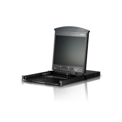 Console kvm aten kl1508 switch 8-porte cat 5 1u lcd 19''