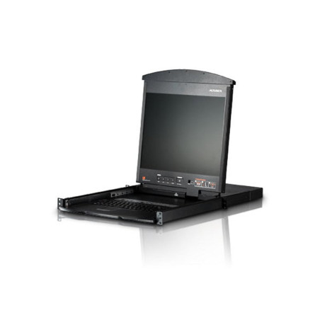 console kvm aten kl1508 switch 8-porte cat 5 1u lcd 19''
