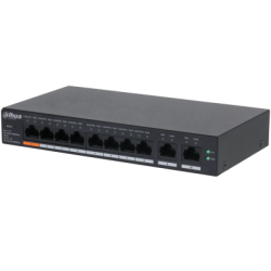 Switch dahua cs4010-8gt-60 gestito da cloud 10 porte con