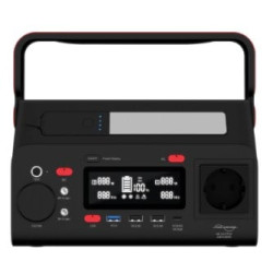 Stazione di alimentazione portatile energizer pps300w2 296wh nero/rosso