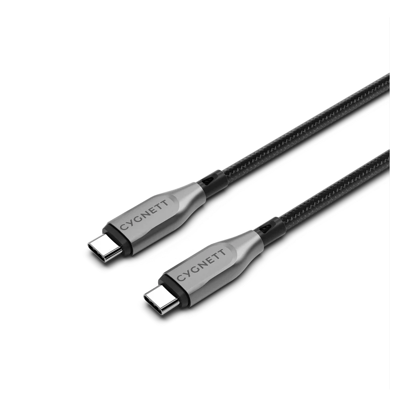 Cavo ricarica/dati cygnett armoured usb tipo c a usb tipo c 3m nero