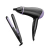 Remington d3016gp style essentials asciugacapelli + piastra per capelli