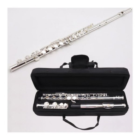 Flauto morgan flauto fl600 argento