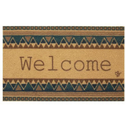 Zerbino olivo tappeti eco-cocco 40x65cm multicolore [zecfre040x065]