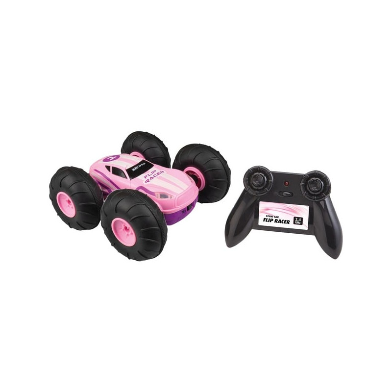 Veicolo telecomandato revell 24670 rc stunt car flip racer pink 2.4ghz