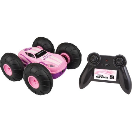 Veicolo telecomandato revell 24670 rc stunt car flip racer pink 2.4ghz