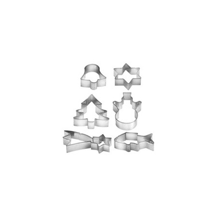 Formine tescoma tagliapasta biscotti natale set 6 [tescoma]